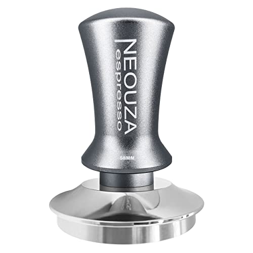 NEOUZA tamper prensador de espresso de 58 mm con resorte de presión constante