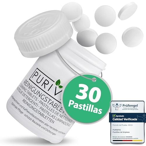 Purivita Pastillas de limpieza desengrasantes