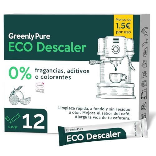 Mantenimiento de la cafetera: descalcificador universal y pastillas de limpieza