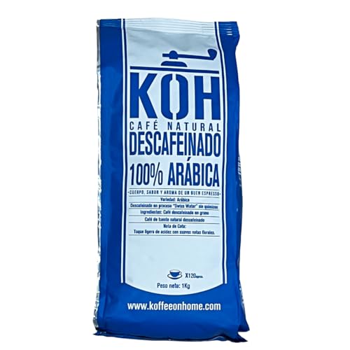 KoffeeONHOME Descafeinado al Agua 100% arábica 1 kg