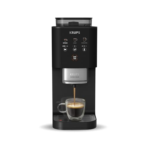 Krups Coffee Crush cafetera automática café en grano y molido 15 bares